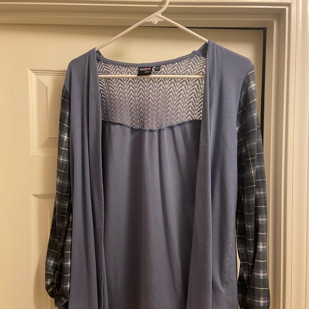 Ransom Girl open-front cardigan- Size Girls’ 14/16 XL